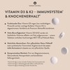 SUNDAY NATURAL® Vitamin D3 K2 Tablets - 99.8% All-Trans MK-7