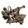 Aysha Nautical Bronze Sextant Solid Brass Ship Astrolabe Navigation Instrument