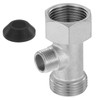Bidet Adapter for Toilet Bidet T Adapter 7/8"x7/8"x3/8" Metal T