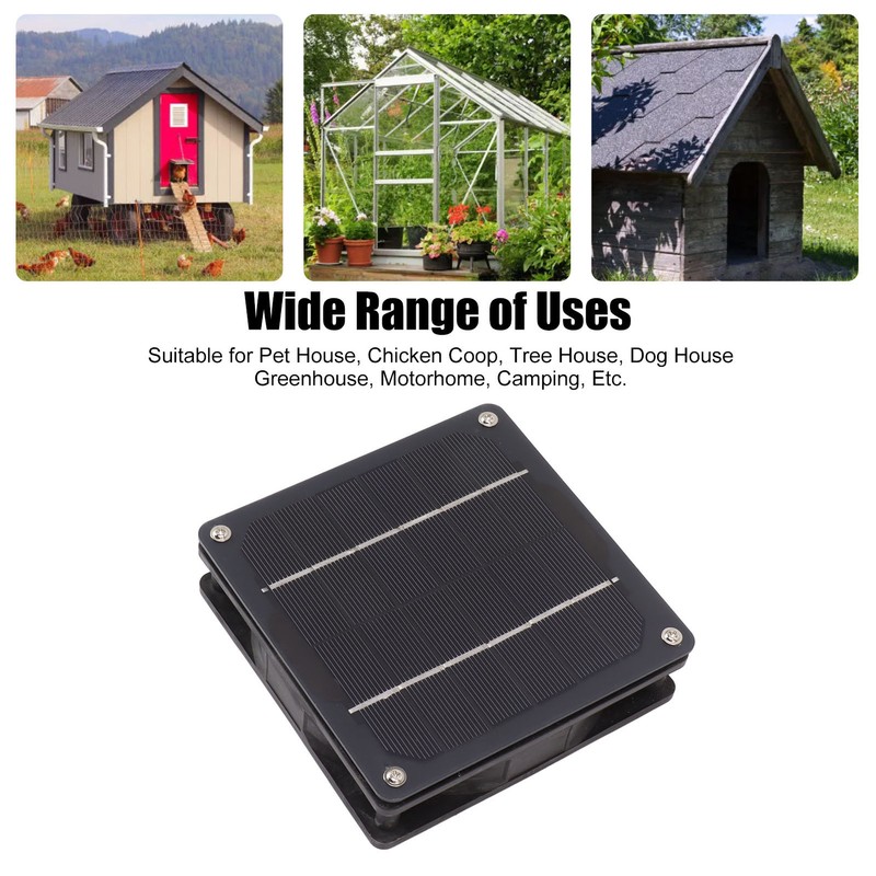 5w Solar Panel Fan Energy Saving Monocrystalline Solar Panel Fan