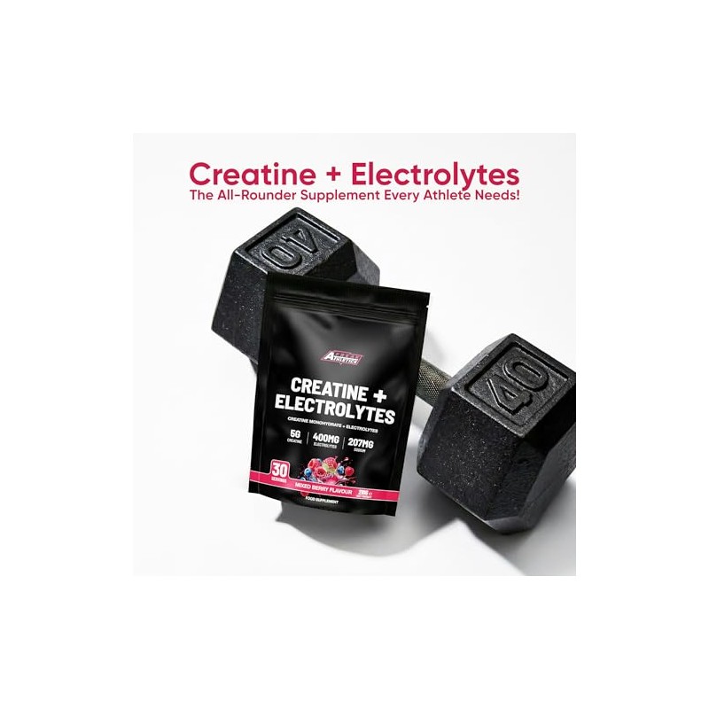 Freak Athletics Creatine Monohydrate Powder + Electrolytes Powder - Mixed