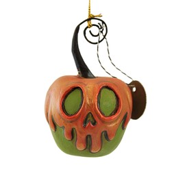 Bethany Lowe Designs - Green Apple with Orange Poison Ornament Mini - LA2056