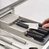 Kitchen Drawer Cutlery Organizer – Flatware Knife Spoon Fork Tray,