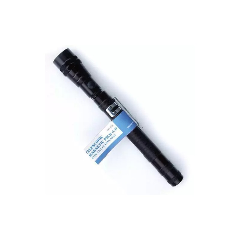 Tool Shop Telescoping Magnetic Pick-up Tool w/ Flexible Head LED