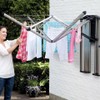 Zinnia 60m Green Rotary Airer Replacement Washing Line Outdoor PVC