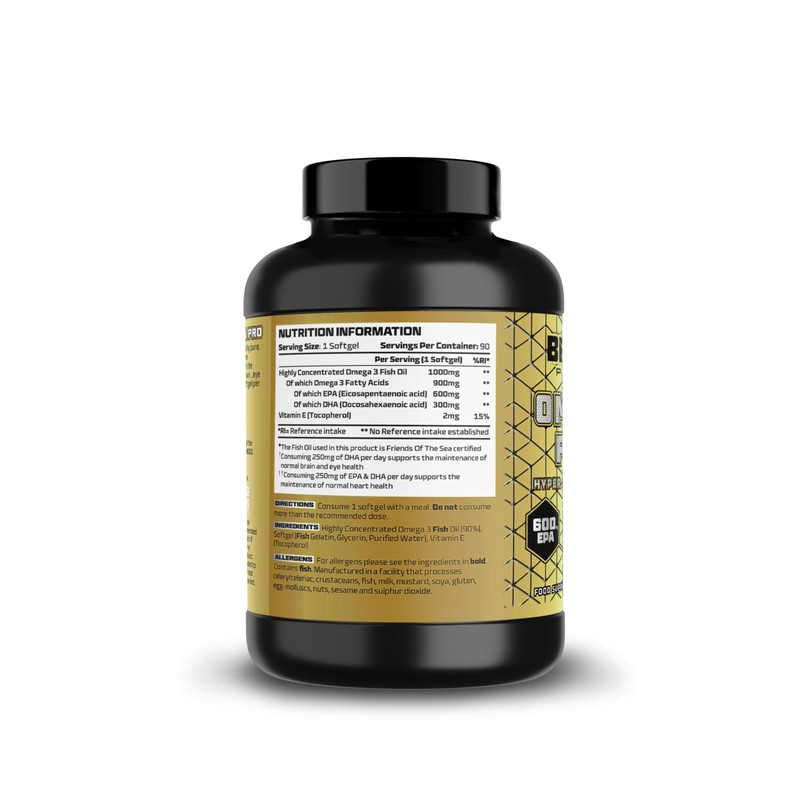 Beast Pharm | Omega 3 Pro Hyper Pure Fish Oil