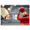 Basketball Liebe (Wandkalender 2026 DIN A4 quer), CALVENDO Monatskalender