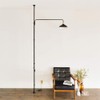 DRAW A LINE D-BS-BK Lamp Shade Black Size (W x