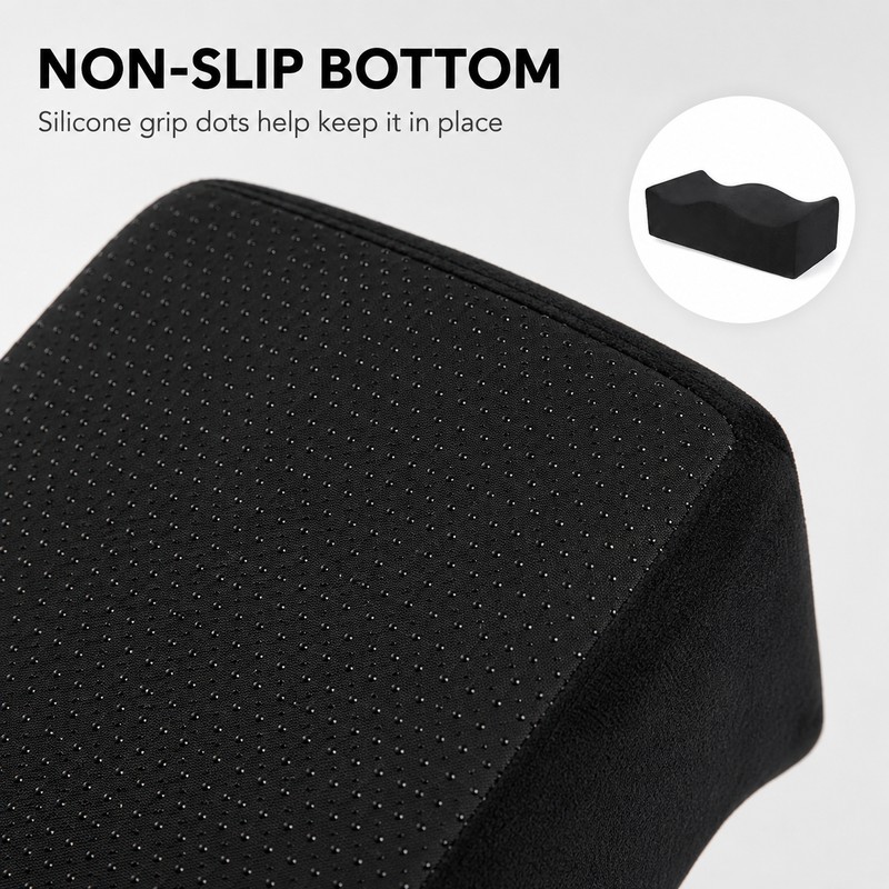Contoured BBL Seat Cushion with High-Elastic Sponge and Anti-Slip Bottom