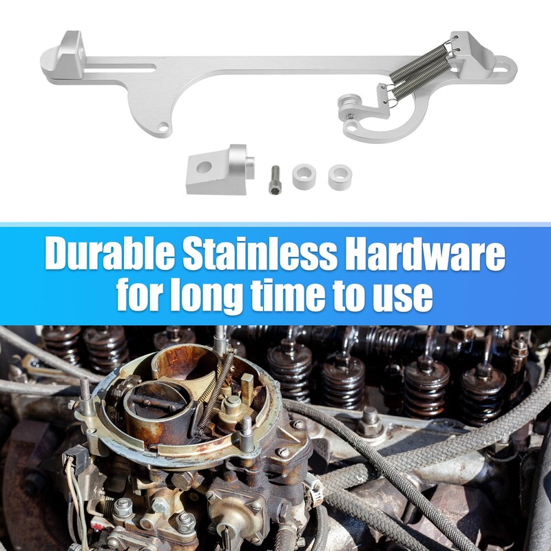 X AUTOHAUX 1 Set Aluminum Alloy Throttle Cable Bracket Kit