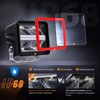 Nilight 3 Inch Cube LED Pod Light Bar with DRL