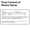 Notary Stamps,Self-Inking Notary Jurat Stamp, Acknowledgement Notary Seals for Public