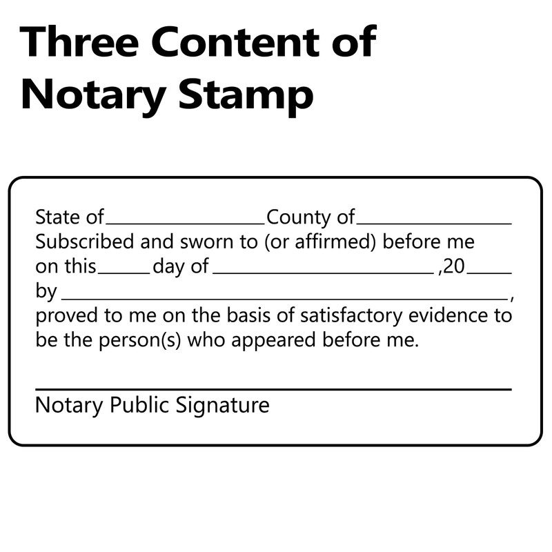 Notary Stamps,Self-Inking Notary Jurat Stamp, Acknowledgement Notary Seals for Public