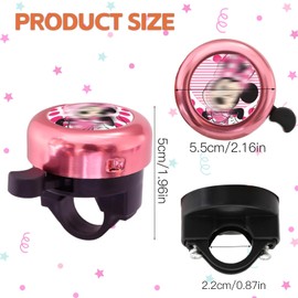 Children's Bicycle Bell, Loud Horn, Bicycle Bell, Children's Bell, Balance Bike, Bell, Boys Girls for Birthday, Christmas, Children's Day, Children's Bicycle, Scooter, Balance Bike Accessories