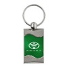 Au-Tomotive Gold, INC. Toyota Camry Rectangular Green Car Key Chain