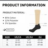 CLOSEMATE 6 Pairs Ankle Athletic Running Trainer Socks for Men