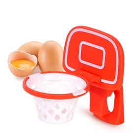Egg Yolk Separator,Playful basketball hoop design,Efficient egg yolk separation,red