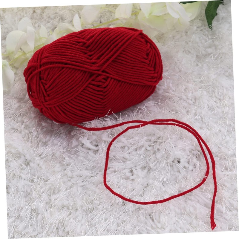 OSALADI Milk Cotton Yarn Soft Chunky Crochet Yarn for DIY