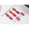 Red Bulldog Clips 32mm Paper Clip 36pcs Binder Clips (36,