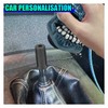 UHANBUT Skull Car Gear Shift Knob, Resin Automotive Transmissions Shifting