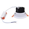 LED Embedded Spotlights Stable Light Low Noise Dustproof Easy to