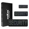 uuKen 3Pcs Gray Security Patch for Vest Jacket Hat Cap