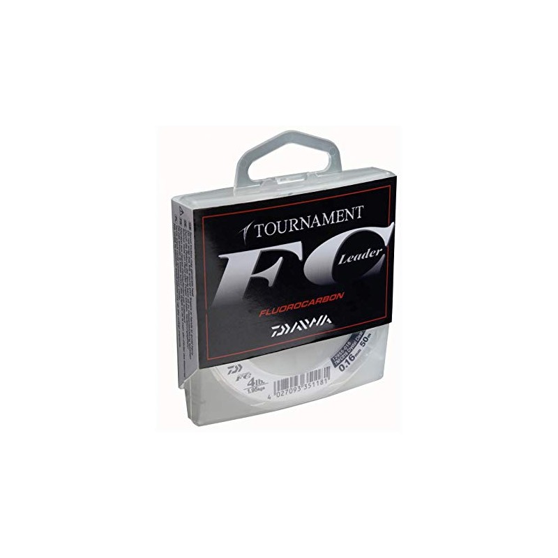 Daiwa Tournament FC 0.16mm 50m Fluorocarbon Schnur transparent