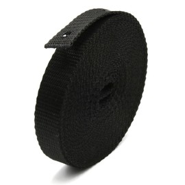 Jalousiene® roller shutter strap, black, 20 mm, length: 7 m, suitable for roller shutters on doors and windows, high tear resistance and UV stability, roller shutter webbing