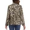 MINTLIMIT Women's Animal Printed Blazers Open Front 3/4 Sleeve Blazer