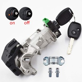 labwork Ignition Keys Switch Lock Cylinder Steering Fit for Honda Civic Auto Trans 2006 2007 2008 2009 2010 2011