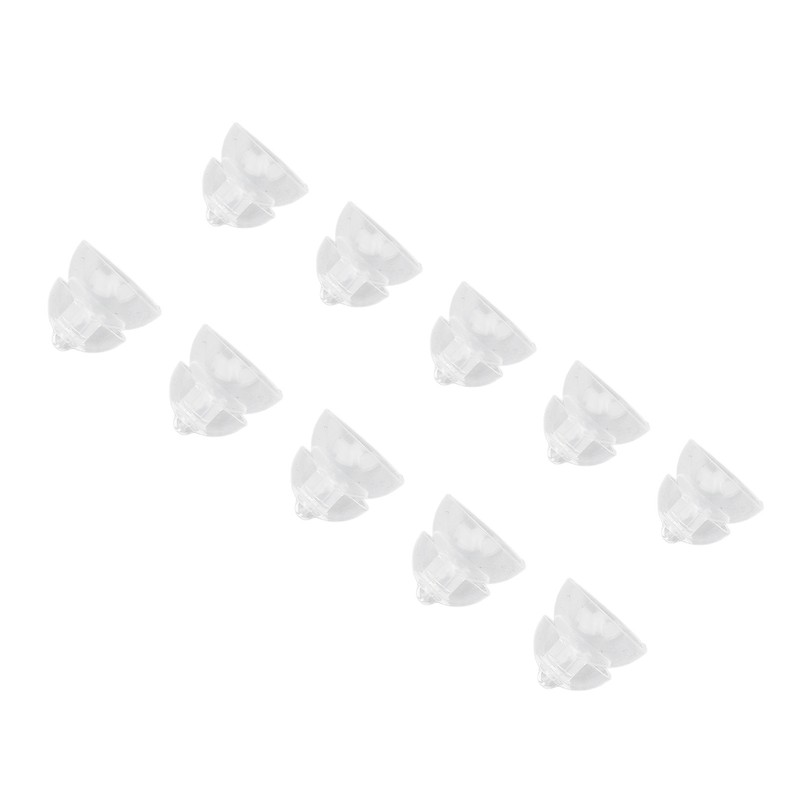 10Pcs Sound Amplifier Tips Silicone Anti Static Noise Reduction Double