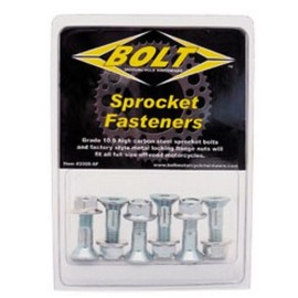 Bolt 6 Piece Euro Style Hub Saver Double Locked Sprocket Fastening Kit