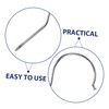 WATIIFUFU Pack of 10 Clothes Hanger Hooks Accessories Multi-Purpose Screw