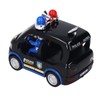Policeman Car Toy Strong Alloy Detailed Texture Lights Sound Effect