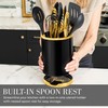 STYLED SETTINGS Black and Gold Cooking Utensils Set - 13-Piece