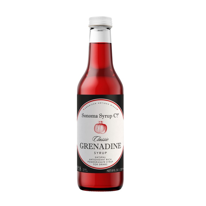 Sonoma Syrup Co Grenadine Syrup 8 Fl Oz for Shirley