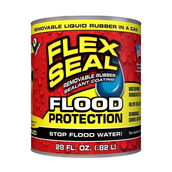 Flex Seal Liquid Flood Protection, 28 oz, Waterproof Rubberized Liquid,