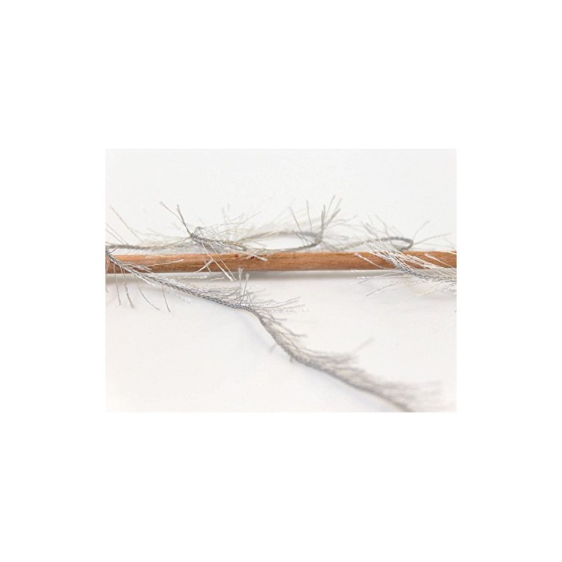 100 Gram Silver Grey Eyelash Yarn Ice Fun Fur 164