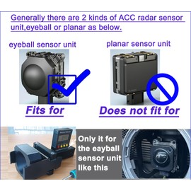 ADAS Calibration Dynamic ACC Positioning Tool for Eyeball Unit, Angso-auto Angle Leveling Tool Accessory for Auto