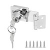 Keyed Hasp Lock Right Angle 90 Degrees Lock Hasp TwistAlloy