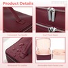 Makeup Vanity Bag for Women - Large Capacity Cosmetic Organizer