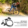 MEROCA M4 Bike Hydraulic Disc Brake 4 Piston Caliper MT420