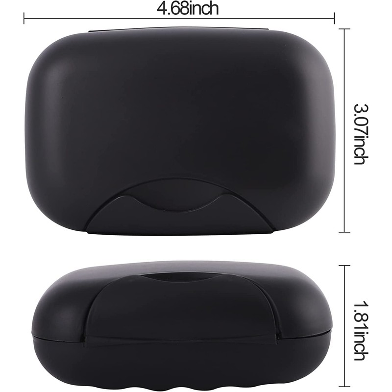 Travel Soap Drainers Soap Case Holder Container Soap Box Soap
