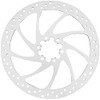 Magu 6 Hole Brake Disc Silver Diameter 180 mm