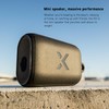 BlueAnt X0i Portable Mini Bluetooth Speaker, Slate Black