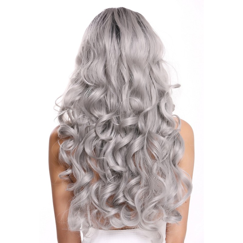 WIG ME UP - LS-010-LF-1BT0906-dye Women's Lace Front Wig Long