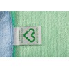 Vileda Professional 5 x Green 100% Recycled Microfibre Cleaning Cloth