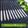 Long Straw Cleaner Brush Extend 10 inch, Wide 10mm diam