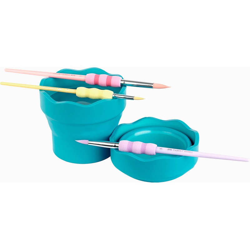 Faber-Castell CLIC & GO 181580 Water Cup Turquoise 1 Piece