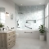 Lava Odoro Shower Grab Bar, Modern Stainless Steel Handicap Grab